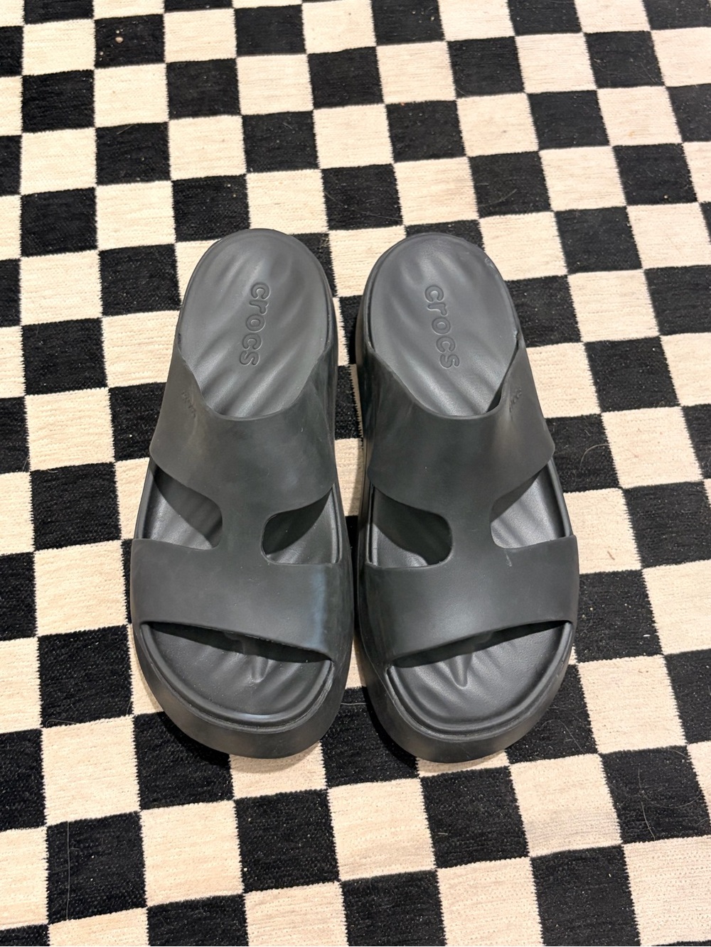 CROCS Women’s Black Slide Sandals - Slip-On Comfort